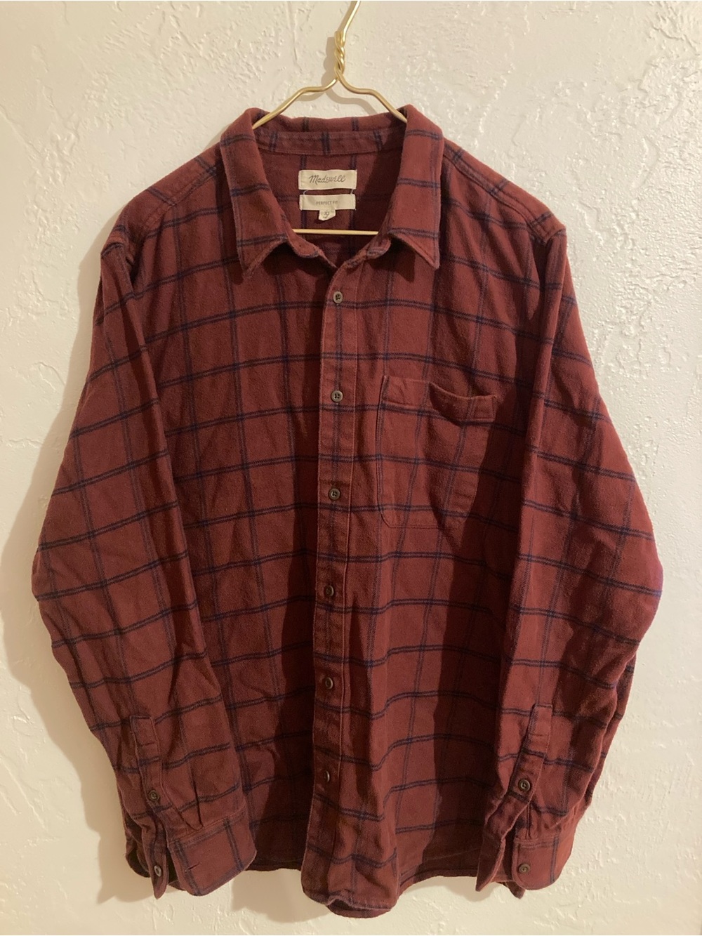 Men’s Madewell Flannel XL